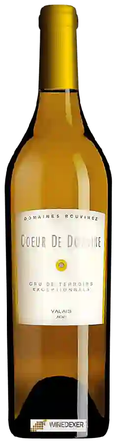 Domaines Rouvinez - Coeur De Domaine Blanc Domaines Rouvinez - Coeur De Domaine Blanc