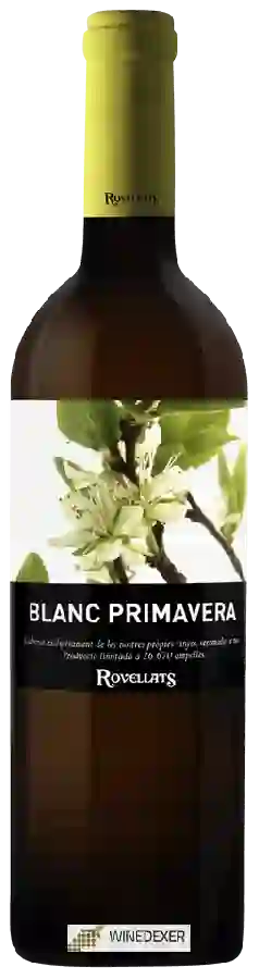 Winery Rovellats - Blanc Primavera Winery Rovellats - Blanc Primavera