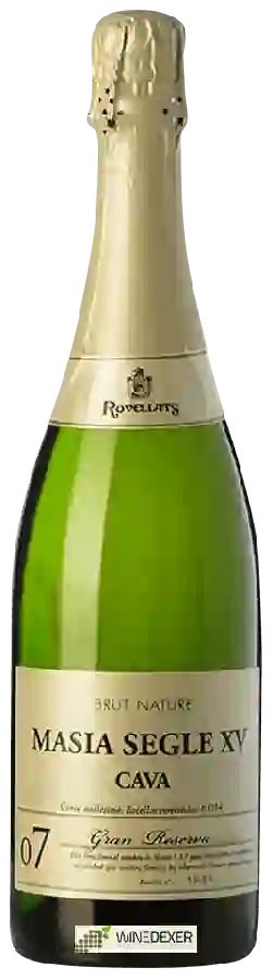 Winery Rovellats - Cava Masia Segle XV Gran Reserva Brut Nature