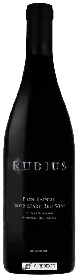Winery Rudius - Fion Bainise (Grenache - Mourvedre - Syrah) Winery Rudius - Fion Bainise (Grenache - Mourvedre - Syrah)