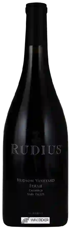 Winery Rudius - Hudson Vineyard Syrah