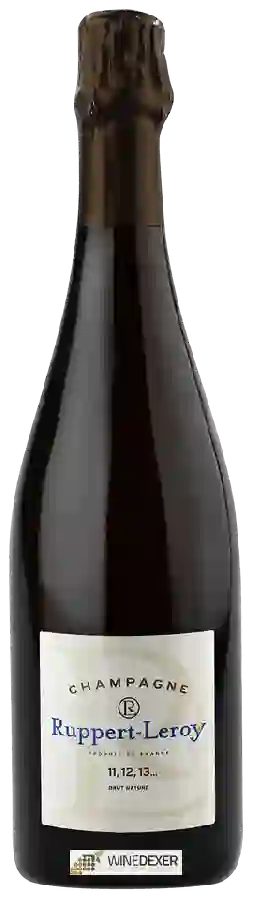 Winery Ruppert-Leroy - 11,12,13... Brut Nature Champagne