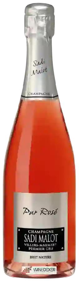 Winery Sadi Malot - Pur Rosé Brut Nature Champagne Premier Cru
