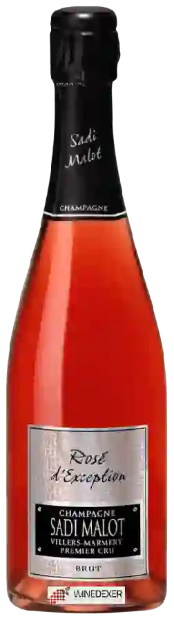 Winery Sadi Malot - Rosé d'Exception Brut Champagne Premier Cru