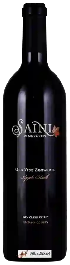 Winery Saini Vineyards - Apple Block Old Vine Zinfandel