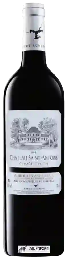 Château Saint-Antoine - Cuvée Edith Bordeaux Supérieur Château Saint-Antoine - Cuvée Edith Bordeaux Supérieur