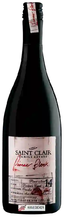 Winery Saint Clair - Pioneer Block 14 Doctor's Creek Pinot Noir Winery Saint Clair - Pioneer Block 14 Doctor's Creek Pinot Noir
