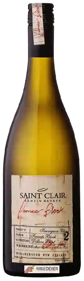 Winery Saint Clair - Pioneer Block 2 Sauvignon Blanc Pioneer Block 2 Swamp Block Winery Saint Clair - Pioneer Block 2 Sauvignon Blanc Pioneer Block 2 Swamp Block
