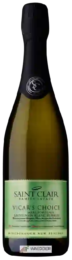 Winery Saint Clair - Vicar's Choice Sauvignon Blanc Bubbles Winery Saint Clair - Vicar's Choice Sauvignon Blanc Bubbles