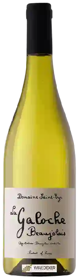 Winery Saint Cyr - La Galoche Beaujolais Blanc Winery Saint Cyr - La Galoche Beaujolais Blanc