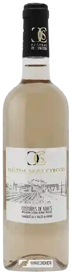 Château Saint-Cyrgues - Costières de Nîmes Rosé Château Saint-Cyrgues - Costières de Nîmes Rosé