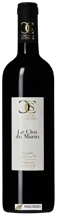 Château Saint-Cyrgues - Le Clos du Marin Rouge Château Saint-Cyrgues - Le Clos du Marin Rouge