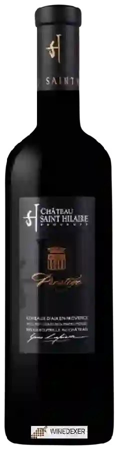 Château Saint-Hilaire - Prestige Rouge