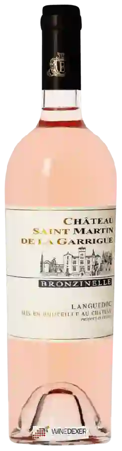 Château Saint Martin de la Garrigue - Bronzinelle Rosé Château Saint Martin de la Garrigue - Bronzinelle Rosé
