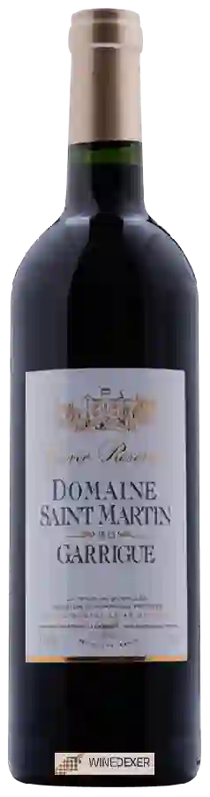 Château Saint Martin de la Garrigue - Cuvée Réservée Rouge Château Saint Martin de la Garrigue - Cuvée Réservée Rouge