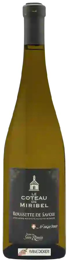 Domaine Saint-Romain - Le Coteau de Miribel Roussette de Savoie