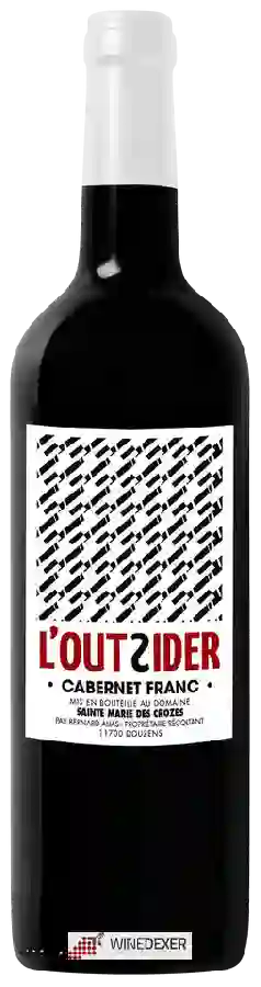 Winery Sainte Marie des Crozes - L’Outsider Cabernet Franc Winery Sainte Marie des Crozes - L’Outsider Cabernet Franc