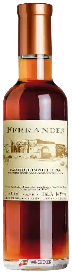 Winery Ferrandes - Passito di Pantelleria Winery Ferrandes - Passito di Pantelleria