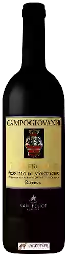 Winery San Felice - Campogiovanni Brunello di Montalcino Riserva Il Quercione