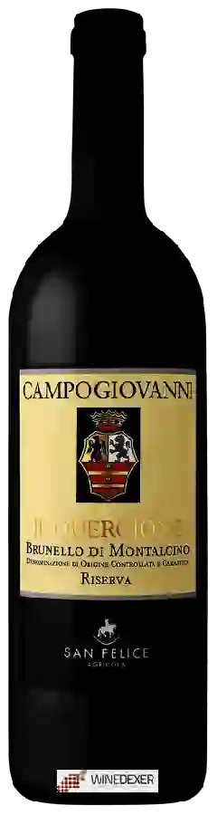 Winery San Felice - Campogiovanni Brunello di Montalcino Riserva Il Quercione
