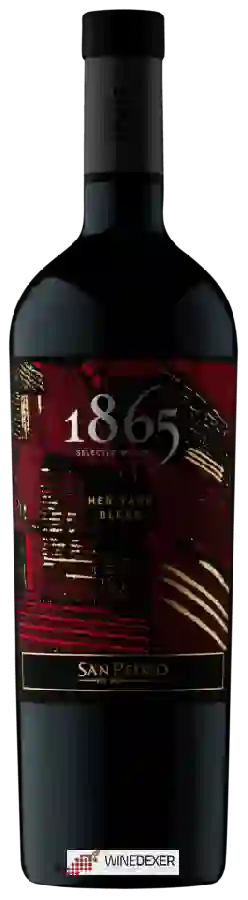 Winery San Pedro - 1865 Selected Blend Heritage Blend Winery San Pedro - 1865 Selected Blend Heritage Blend