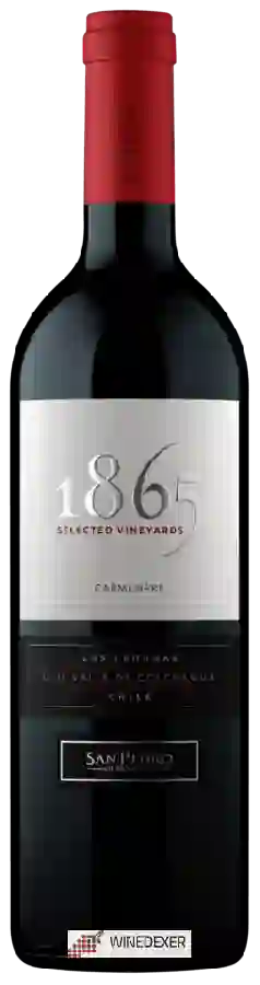 Winery San Pedro - 1865 Selected Vineyards Carmenère Winery San Pedro - 1865 Selected Vineyards Carmenère