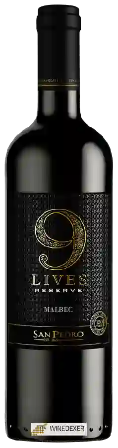 Winery San Pedro - 9 Lives Reserve Malbec Winery San Pedro - 9 Lives Reserve Malbec