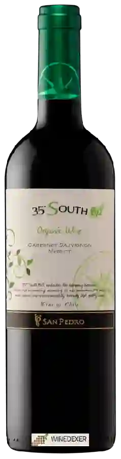 Winery San Pedro - 35º South (Sur) Organic Cabernet Sauvignon - Merlot Winery San Pedro - 35º South (Sur) Organic Cabernet Sauvignon - Merlot