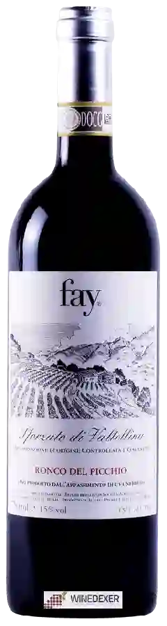 Winery Società Agricola Fay - Ronco del Picchio Sforzato di Valtellina