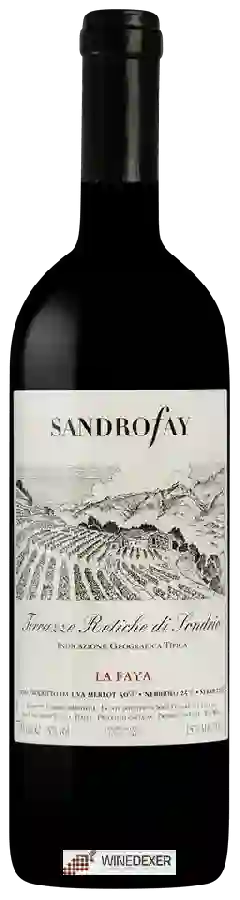 Winery Società Agricola Fay - Sandro Fay La Faya Terrazze Retiche di Sondrio