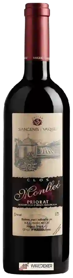 Winery Sangenís I Vaqué - Clos Monlleó Winery Sangenís I Vaqué - Clos Monlleó