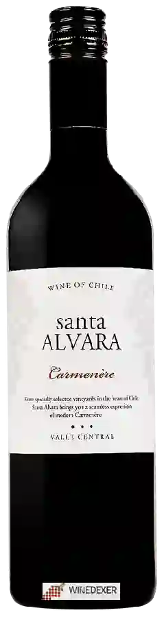 Winery Santa Alvara - Carmenérè Winery Santa Alvara - Carmenérè