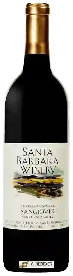 Santa Barbara Winery - Stolpman Vineyard Sangiovese Santa Barbara Winery - Stolpman Vineyard Sangiovese