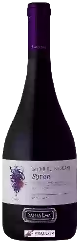 Winery Santa Ema - Barrel Reserve Syrah