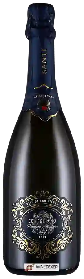 Winery Santi - Rive di San Pietro Conegliano Prosecco Superiore Brut Winery Santi - Rive di San Pietro Conegliano Prosecco Superiore Brut