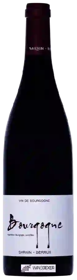 Winery Sarnin Berrux - Bourgogne Rouge Winery Sarnin Berrux - Bourgogne Rouge