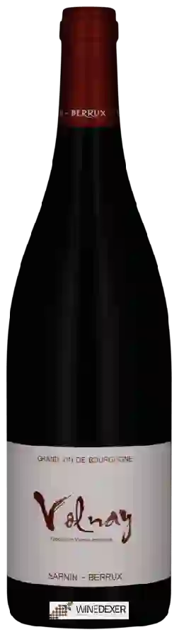Winery Sarnin Berrux - Volnay Winery Sarnin Berrux - Volnay