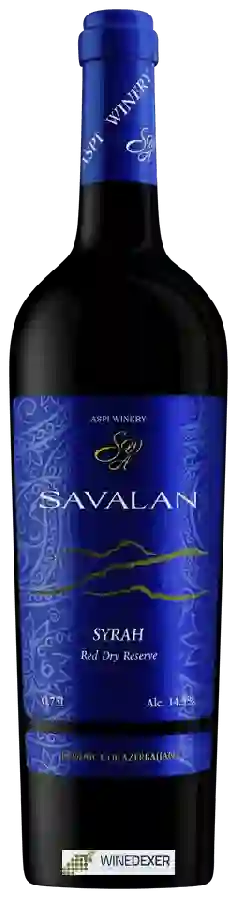 Savalan ASPI Winery - Syrah Red Dry Reserve