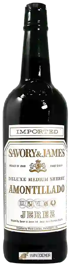 Winery Savory & James - Amontillado Sherry Winery Savory & James - Amontillado Sherry