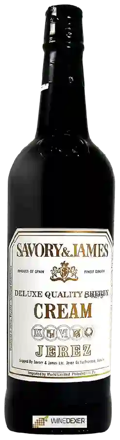 Winery Savory & James - Cream Sherry