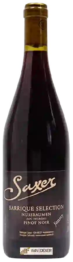 Winery Saxer - Barrique Selection Nussbaumen Pinot Noir Winery Saxer - Barrique Selection Nussbaumen Pinot Noir