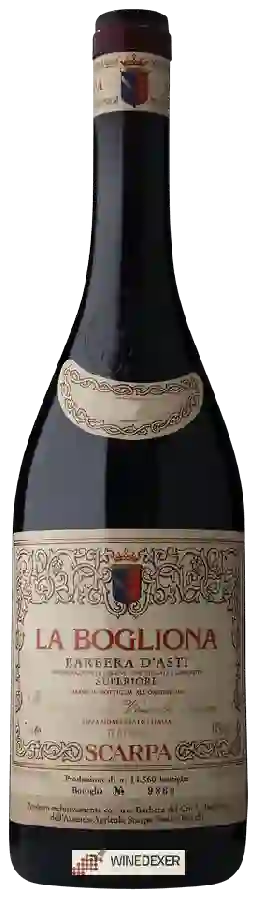 Winery Scarpa - La Bogliona Barbera d'Asti Winery Scarpa - La Bogliona Barbera d'Asti