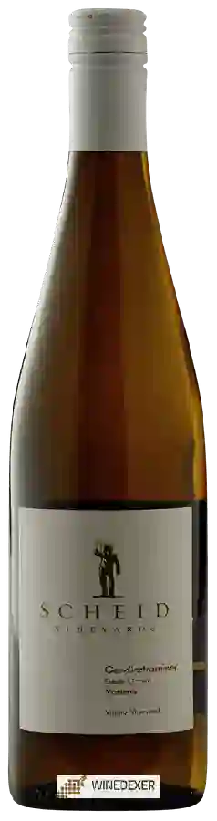 Winery Scheid Vineyards - Viento Vineyard Gewürztraminer Winery Scheid Vineyards - Viento Vineyard Gewürztraminer