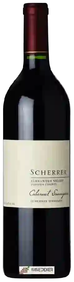 Winery Scherrer - Scherrer Vineyard Cabernet Sauvignon