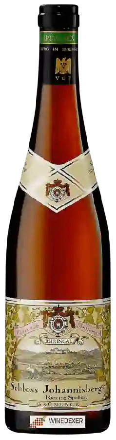 Winery Schloss Johannisberg - Grünlack Riesling Spätlese Winery Schloss Johannisberg - Grünlack Riesling Spätlese