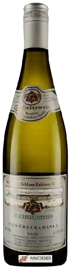 Winery Weinhaus Schloss Koblenz - St. Christopher Gewürztraminer