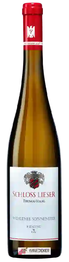 Winery Schloss Lieser - Wehlener Sonnenuhr Riesling GG Winery Schloss Lieser - Wehlener Sonnenuhr Riesling GG