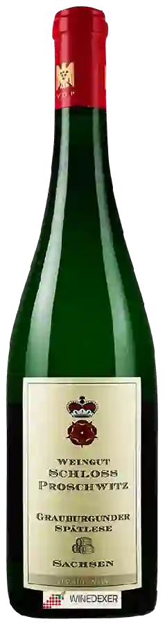 Winery Weingut Schloss Proschwitz - Grauburgunder Spätlese Trocken Winery Weingut Schloss Proschwitz - Grauburgunder Spätlese Trocken