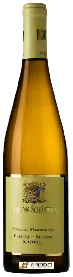 Domänenweingut Schloss Schönborn - Graf von Schönborn - Erbacher Marcobrunn Riesling Spätlese Domänenweingut Schloss Schönborn - Graf von Schönborn - Erbacher Marcobrunn Riesling Spätlese