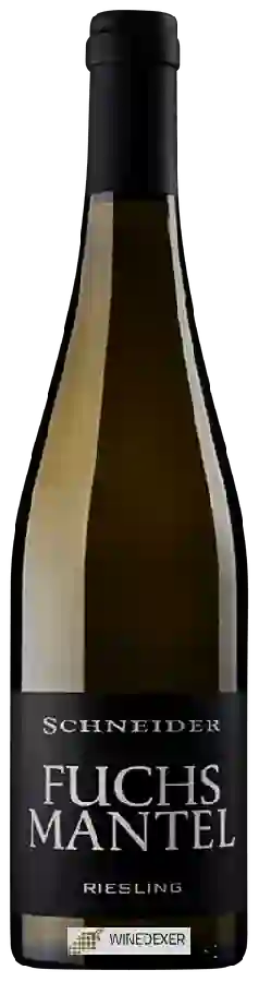 Winery Schneider - Fuchsmantel Riesling